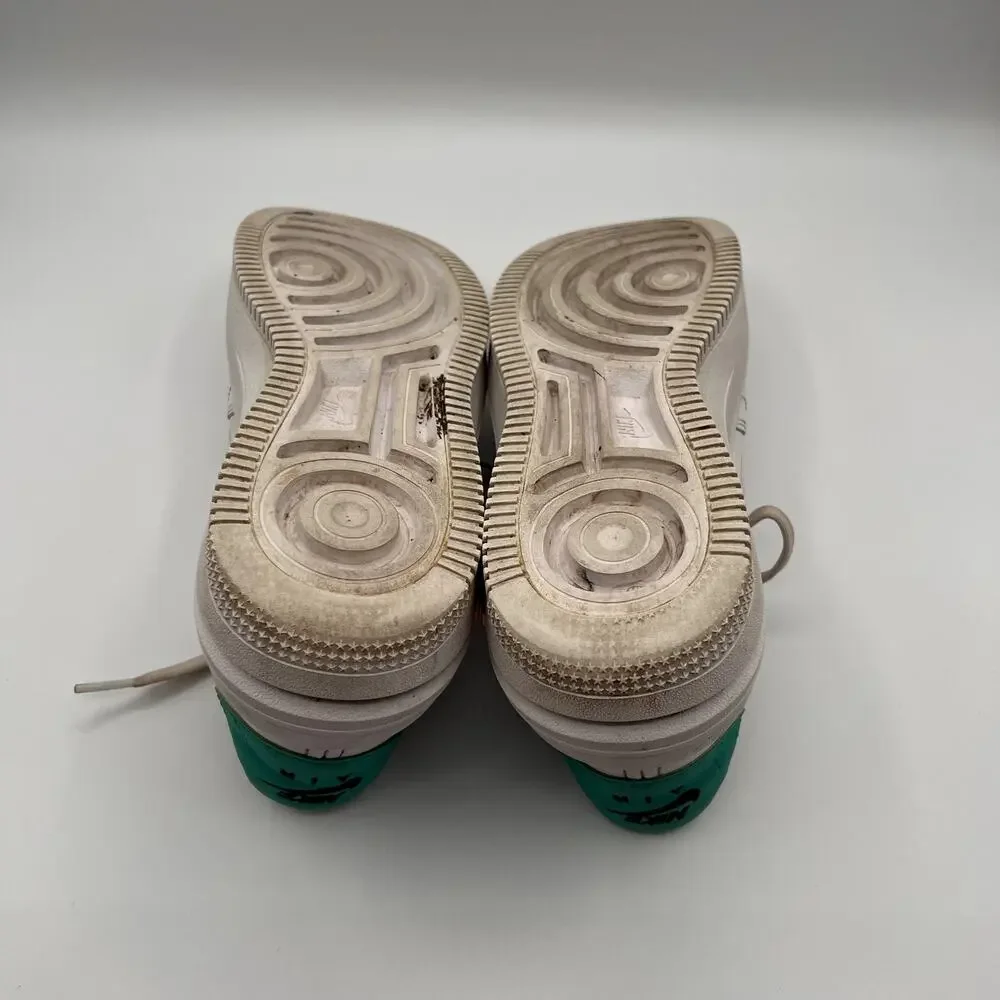 NIKE Air Force 1 PLT.OR.ORM White Jade Pink Womens Sneakers